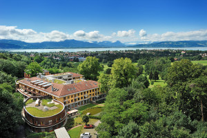 Hotelfotografie Luftbild Bodensee Hotelaufnahme